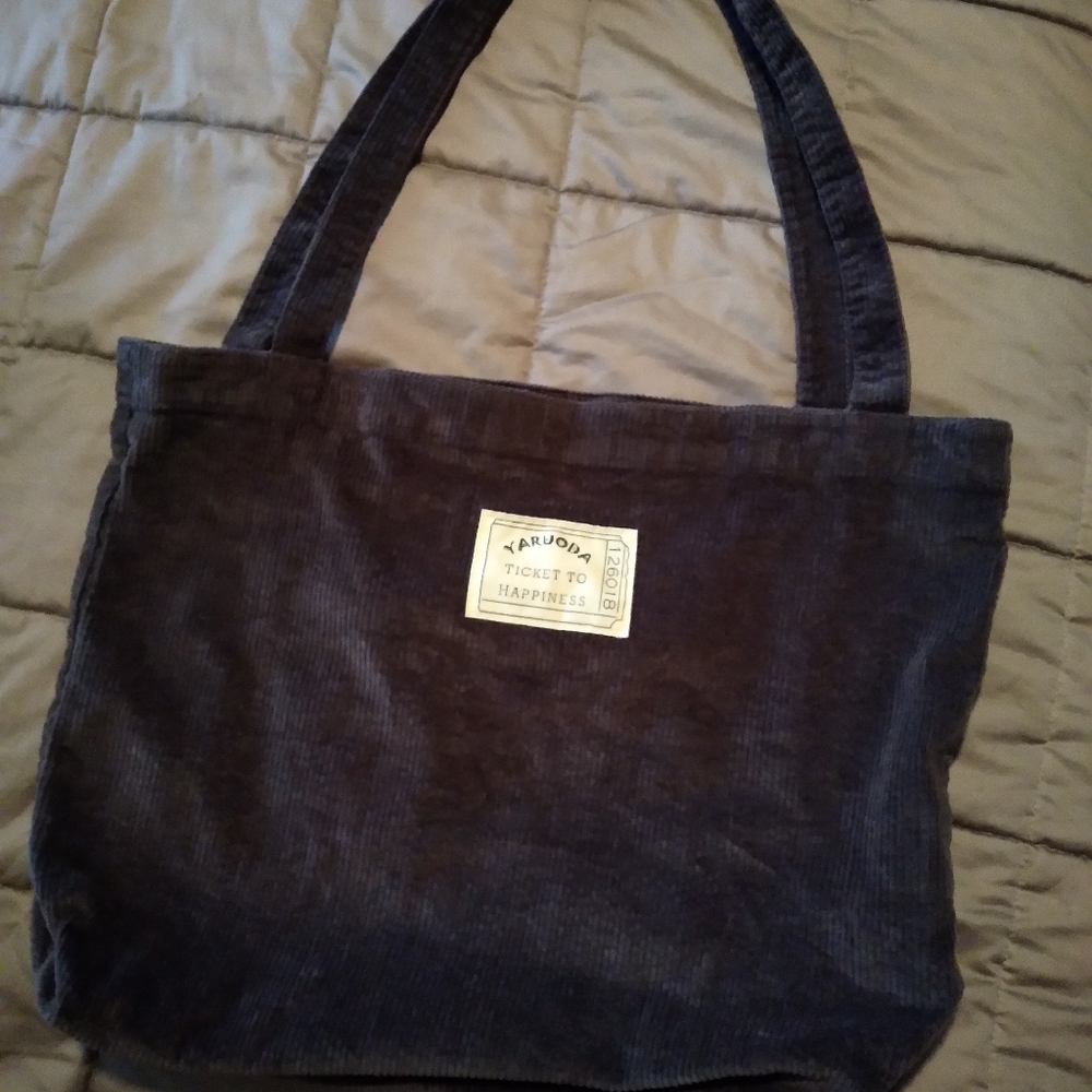 Corduroy Shopper tote